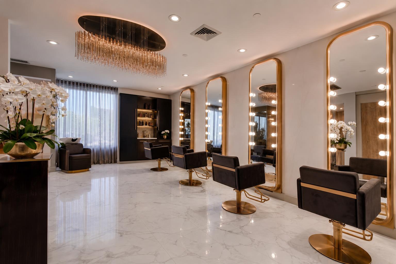 Luxe Glow Studio interior